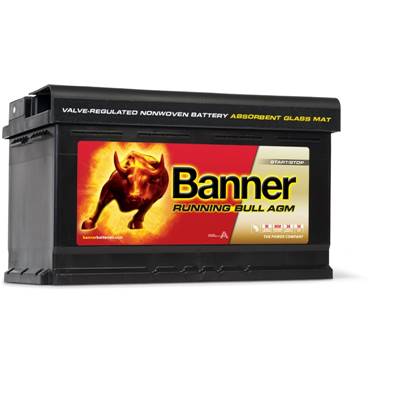 Batterie Auto AGM 12v 80ah/800A Banner 58001 Start Stop L4