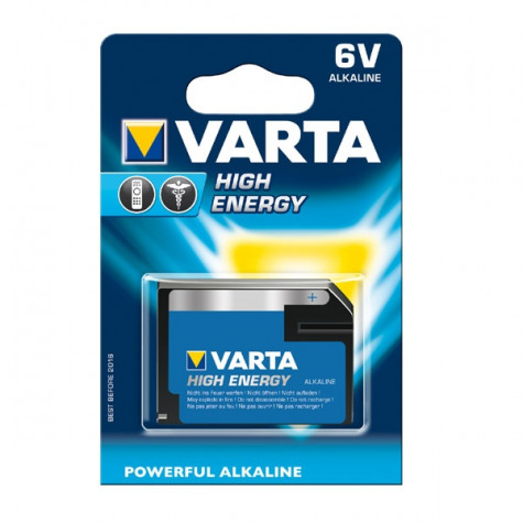 Pile 4LR61 VARTA HIGH ENERGY 6V Alcaline