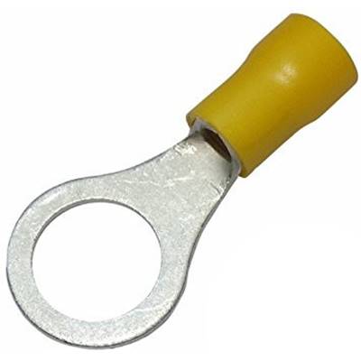 Cosse à sertir jaune trou de 10mm pour 6mm²