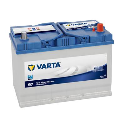 Batterie auto G7 12V 95ah / 830A VARTA Blue dynamic