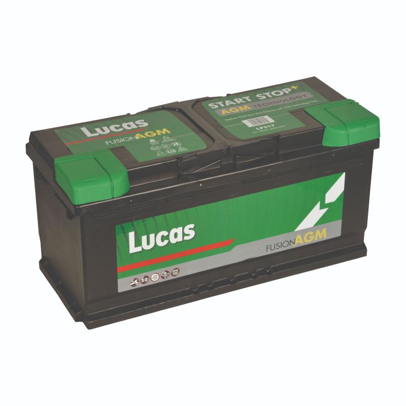 Batterie auto LF017 12V 95Ah / 850A LUCAS AGM START-STOP L5 G14