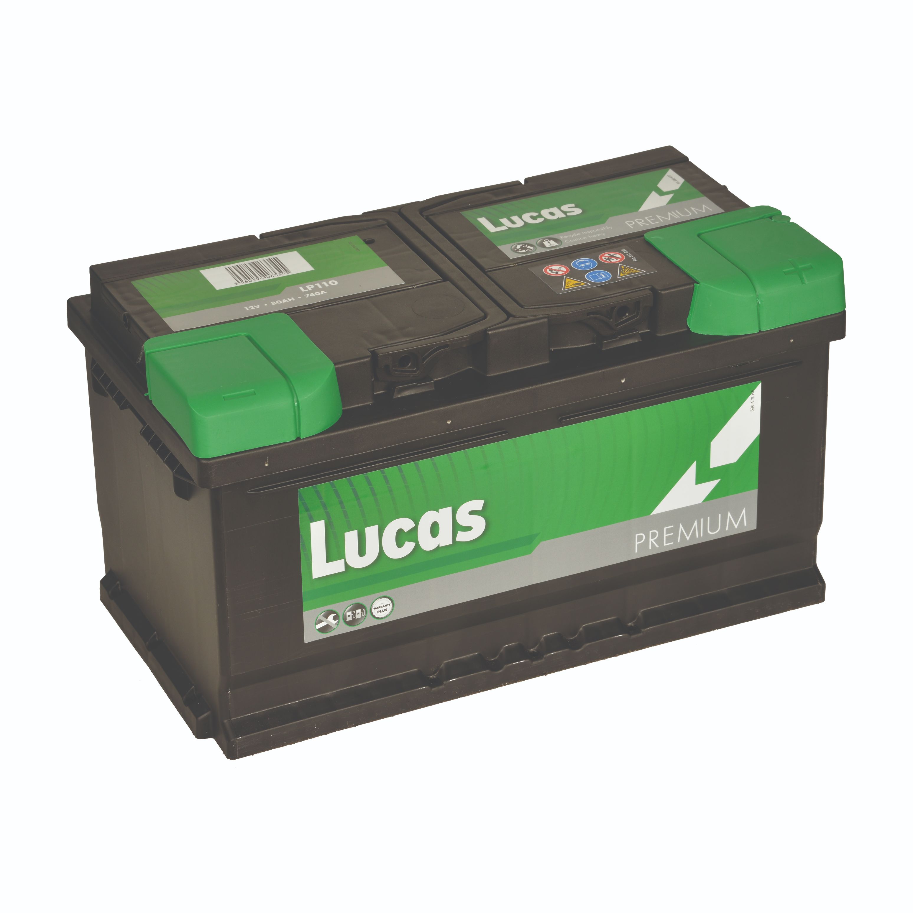 Batterie auto LUCAS T7/LB4 12V 80ah/740A - F17