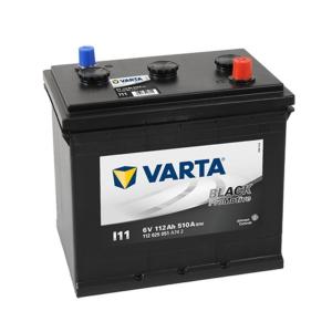 Batterie 6v I11 black 112ah 510A BSM4 Varta Promotive