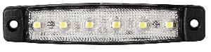 Feu latéral Blanc 6 LED 24v