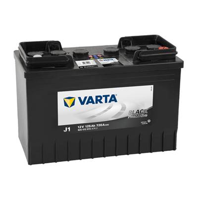 Batterie PL/Agri VARTA J1 12v 125ah/720A Black AT12