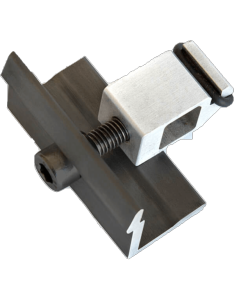 Bride simple de fixation Panneaux solaire Noire