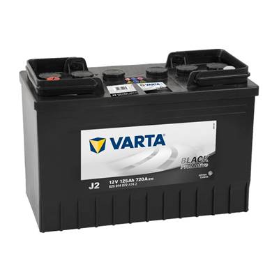 Batterie PL/Agri VARTA J2 12v 125ah/720A Black