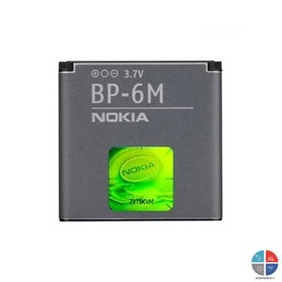 Batterie NOKIA Origine BP-6M 1070 mAh 3.7V Li-ion pour Nokia N93....