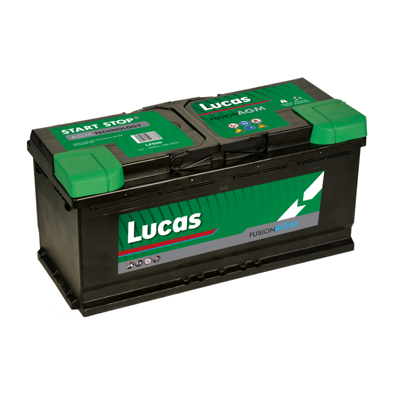 Batterie auto LF020 12V 105Ah / 950A LUCAS AGM START-STOP L6 H15